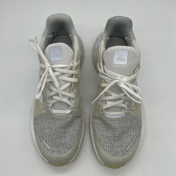 Adidas Men’s Alphatorsion Sneakers - Ivory/Gray - 9 - Picture 1 of 12